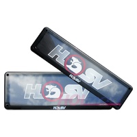 HSV Licence/Number Plate Cover Set Slimline + Standard