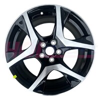 HSV VF Wheel 20" x 9.5" Rear Staggered Rim Clubsport & Maloo (Black / Machined Face)