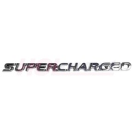  Holden Commodore VY Chrome Fender Badge 'SUPERCHARGED'