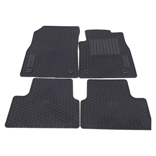 Holden PJ Astra Rubber Floor Mats Front & Rear - Hatch Models Genuine GMH