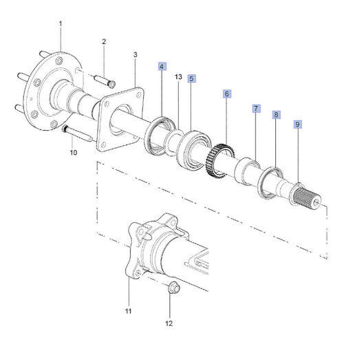 Holden RG Colorado Rear Axle Bearing Kit | 42MM ID Double Row (2018-2020)