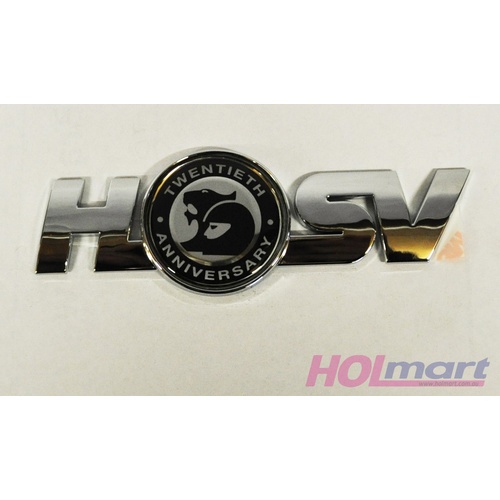 Holden HSV VE 20th Anniversary Guard Corporate Logo Badge