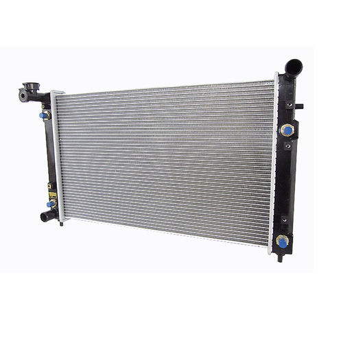 Holden V6 Radiator VT VX WH With Twin Oil Trans Coolers & Bolt on Thermo Fan Type