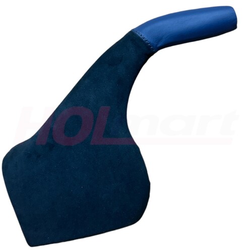 Holden Monaro V2 Handbrake Cover Alcantara Trim + Stitched Leather handle