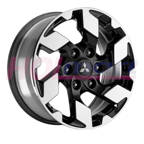 Mitsubishi L200 (S5) Deep Black Alloy Wheel 