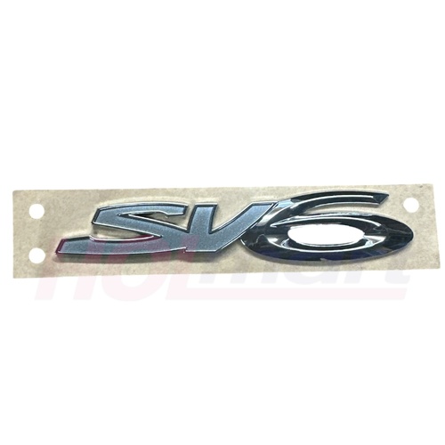 Holden Commodore VE VF SV6 Bootlid Badge