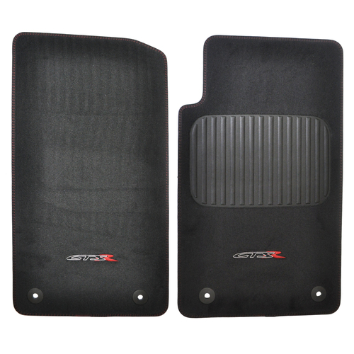 HSV GTSR VF Maloo Front Floor Mats Ute Charcoal W1 GEN-F GEN-F2 R8